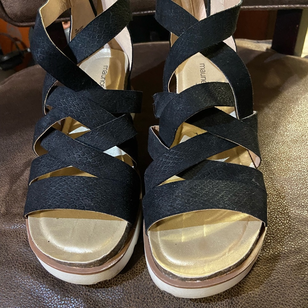 Black sandals